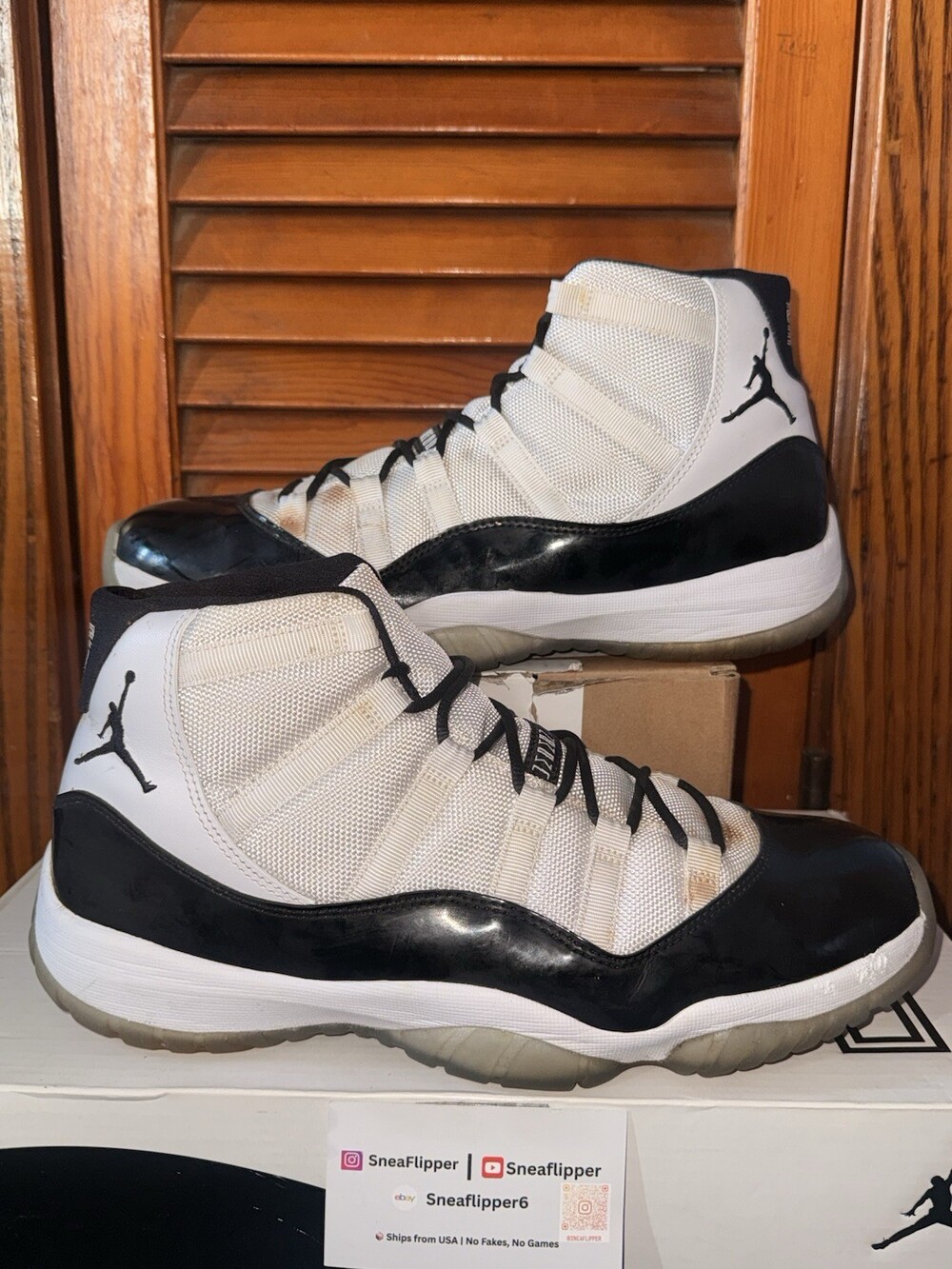 Size 11 - Jordan 11 Retro Concord 2011 (Replacement lace)